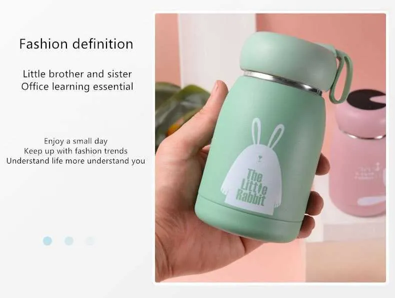 The Little Rabbit Intelligent Thermos Bottle with Temperature