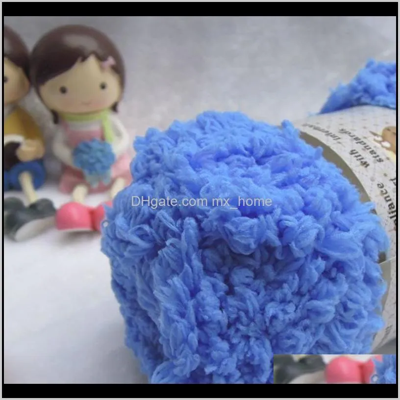 50g/ball chunky faux fur cashmere yarn hand knitting super soft milk crochet thick thread acrylic plush for blanket sweater party