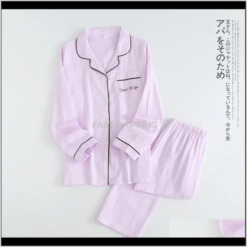 New 100% Cotton Pyjamas Women Pajamas