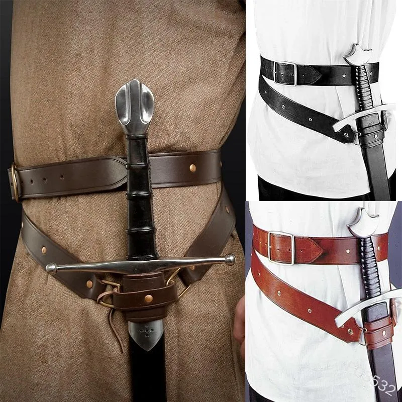 Medieval Renaissance Sword Holder PU Waist Sheath For Men Perfect For  Parties, Cosplay, And Warrior Themes With Leather Buckle Strap From  Weiyinwu, $19.25