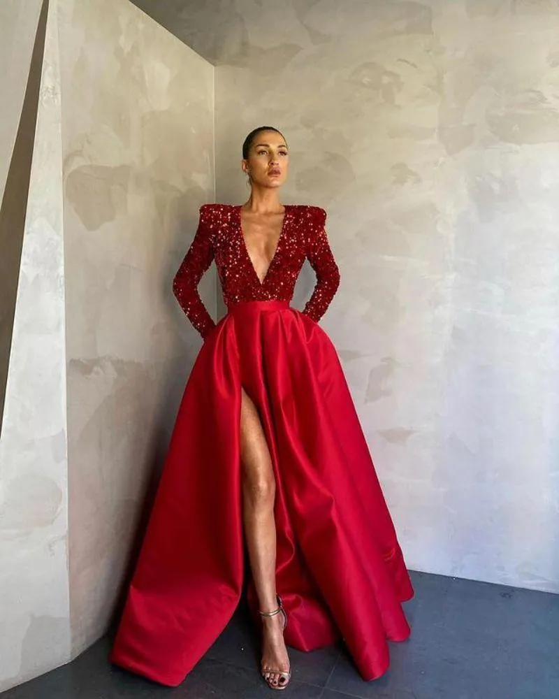 Sexy sequins big hotsell swing party evening dress