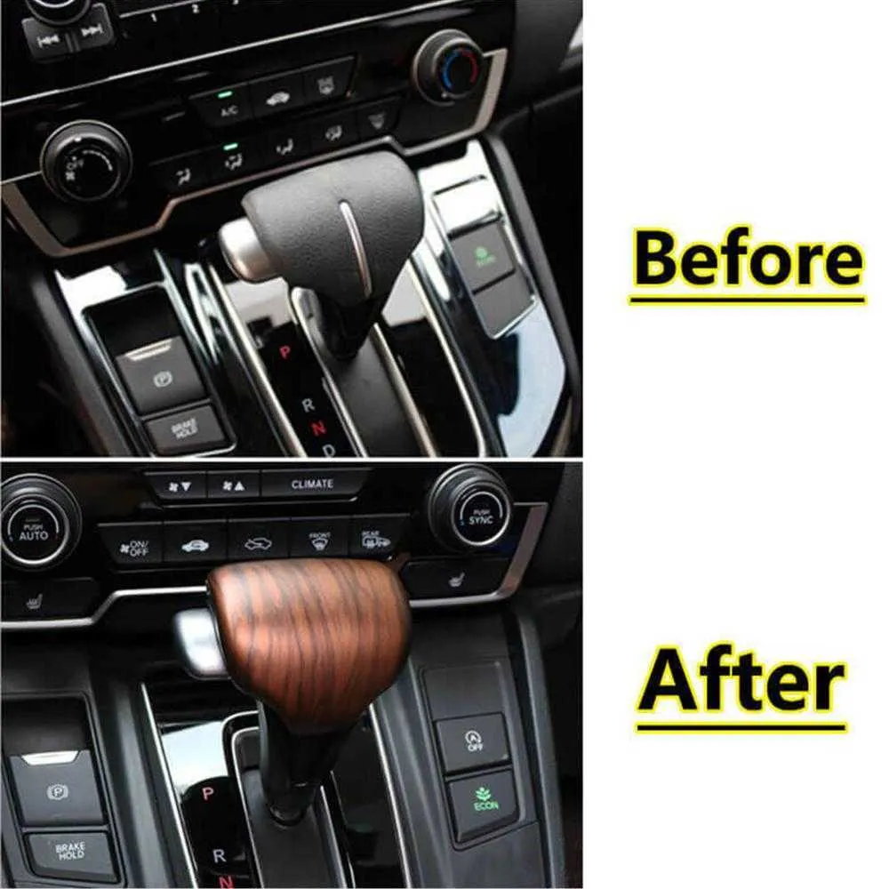 Peach Wood Grain Inner Gear Shift Box Panel Cover Trim For Toyota RAV4 2019-2024 Peach Wood Grain Inner Gear Shift Box Panel Cover Trim For Toyota RAV4 2019-2024