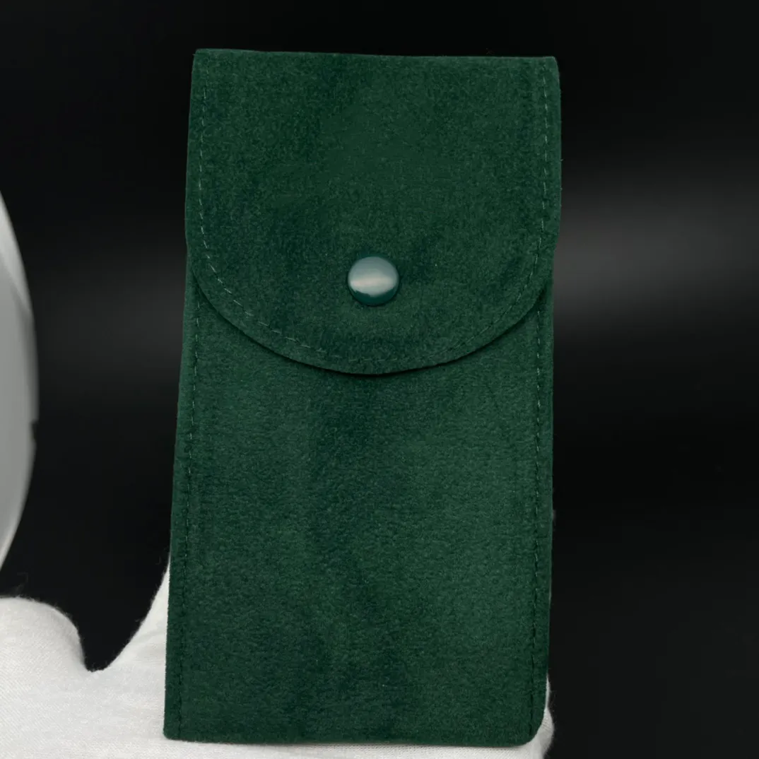 2022 Top Luxury Green Papers Gift Watches Boxes Leather Bag Card