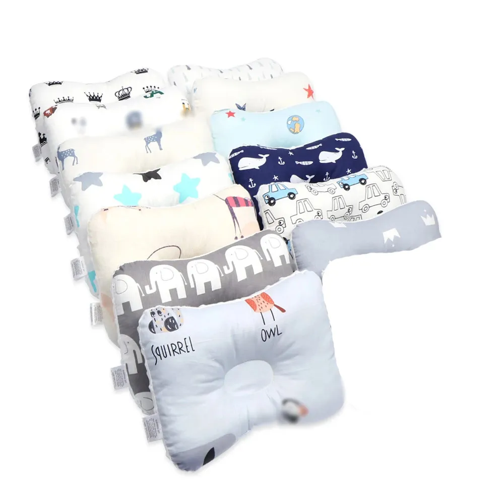 Детская подушка младенческая подушка для ухода для новорожденного для новорожденного защиты от головы подушка детские постельные принадлежности против рулона малыша позиционер для сна Подушка