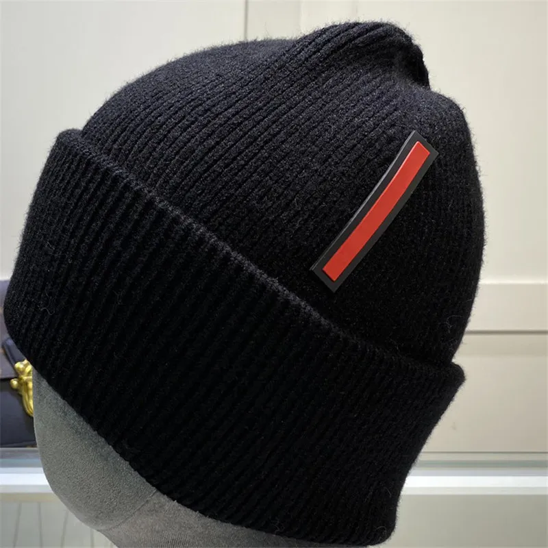 Men Designers Knitted Cap Fashion Luxury Bonnet Beanie For Women Designer Caps Hats Mens Winter Warm Cashmere Bucket Hat Casquette 21ss