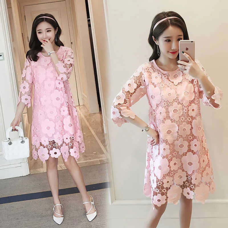 326 Korean Maternity Dresses Clothes Pregnancy Wea...