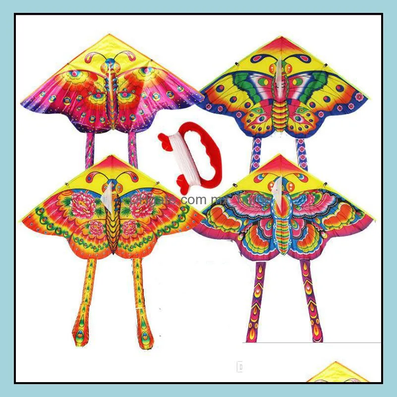 Butterfly Kite Bird Kites Outdoor Kites Flying Toys Kite Gift For Children Kids & Adults Beach & Square Easy To Fly