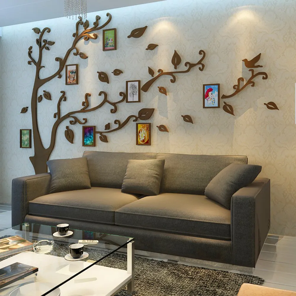 Arricraft – 2 Adesivi Per Porta Effetto Vetro Colorato, 40x200 Cm (totale 80x200 Cm), In PVC Rimovibile, Decoro Paesaggio 3D Per Camera E Soggiorno