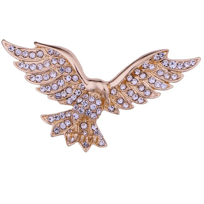 Anstecknadeln, Broschen, Strass-Kristall-Brosche, Anstecknadeln für Damen und Herren, Adler-Biene, Schmuck, Mode, Hochzeit, Party, Bijoux, Geschenk