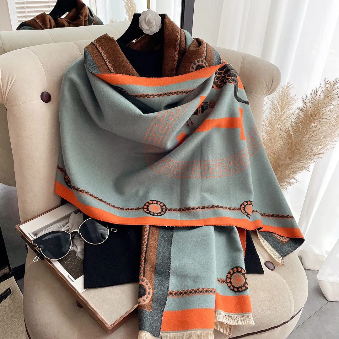 Designer discount cashmere scarf