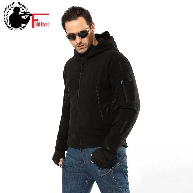 Jacke Militär Männer Armee Taktische Jacken Männliche Windjacken Fleece Soft Shell Casual Herbst Thermal Kapuzenjacke Mantel Kleidung 210518