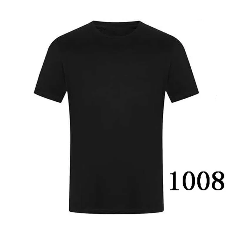 Camiseta de manga corta impermeable y transpirable para hombre y mujer, talla deportiva, Jesery, sólida, absorbente de humedad, calidad tailandesa 75