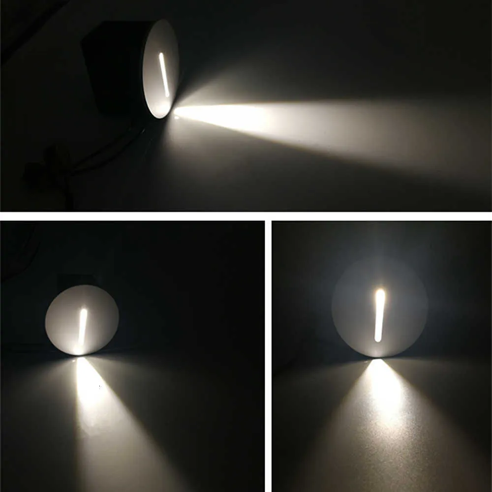 Led Wall Lamp 3W Stair Light AC85-265V Step Light Indoor Recessed Staircase Lamp Stairway Corridor Wall Foot Lamp Sconce Lights (3)