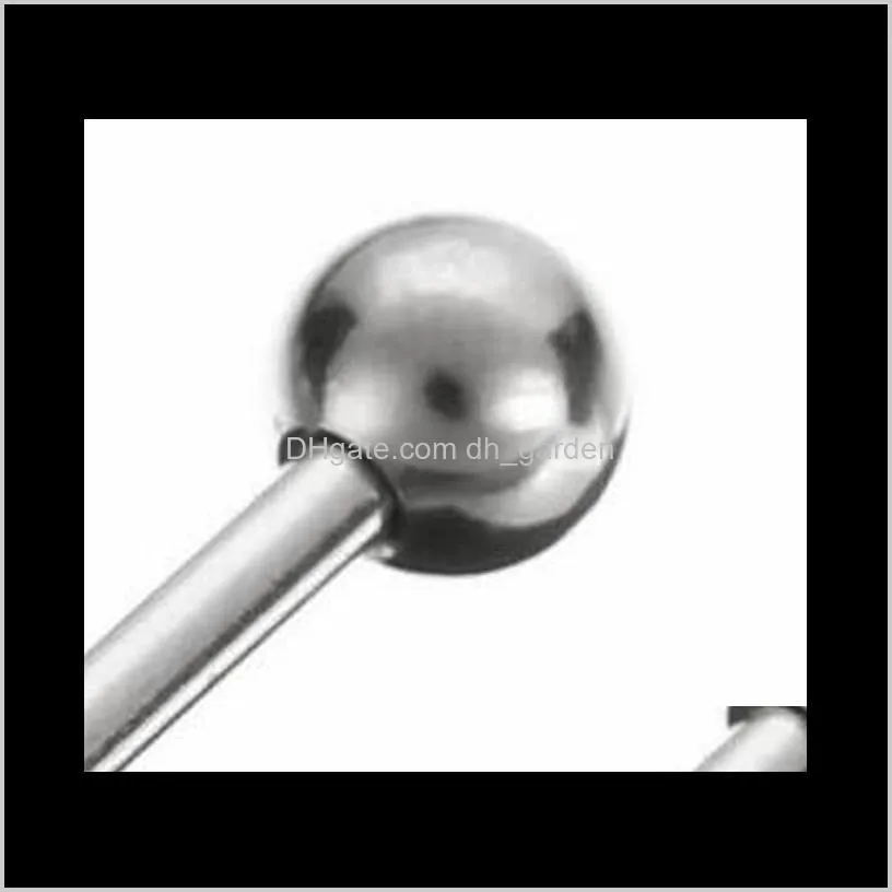 hot body piercing jewelry stainless steel skull tongue ring tongue nail nipple ring nipple nail