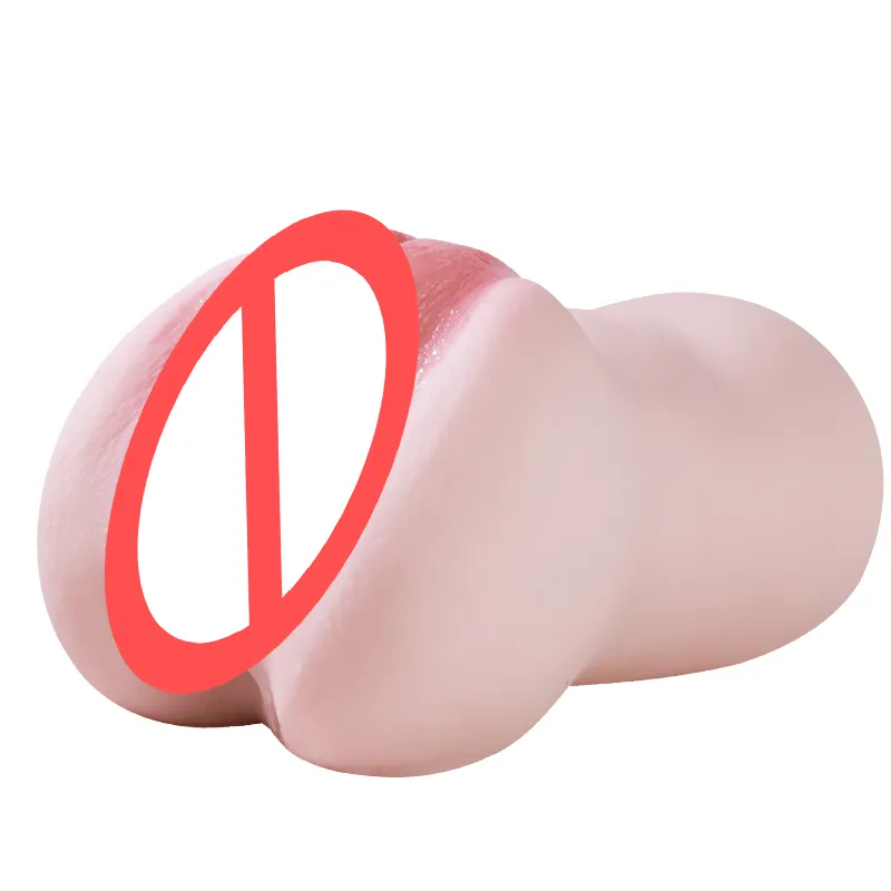 Masturbatori maschili Cup Vagina artificiale Soft Gola profonda Realistico Softs anali Giocattoli sessuali in silicone per uomini Sextoys Xiaoqiao