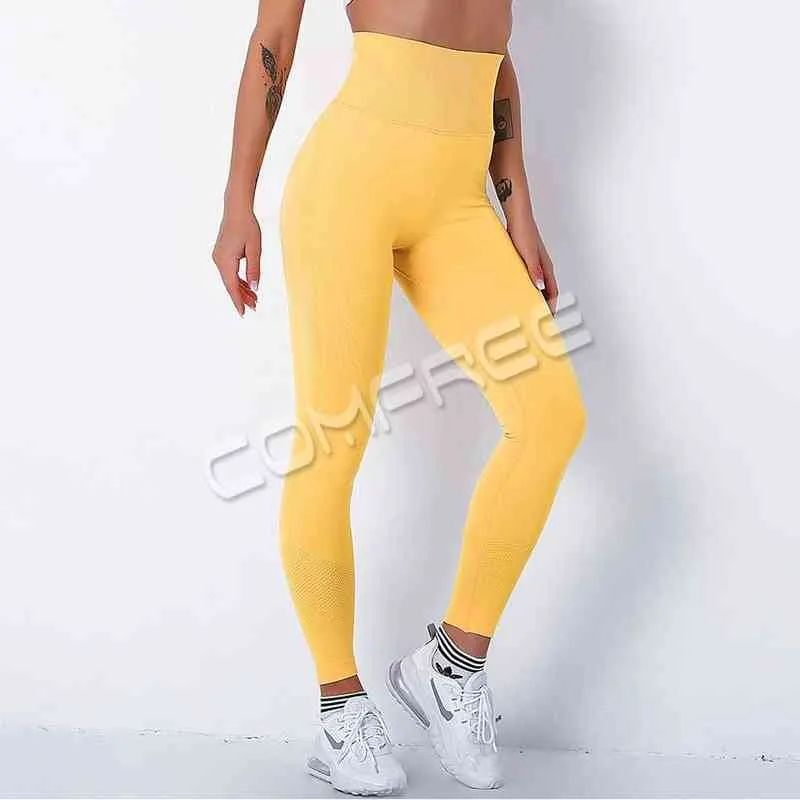 Yoga Pants Sports Workout Leggings Push Up Energy Tights Gym