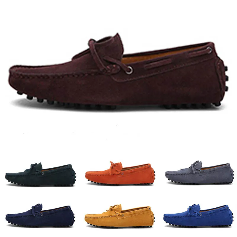 Män Running Skor Mens Kvinnor Trend Champagne Mörk Navy Kaffe Ljus Gul Grön Brons Khaki Fuchsia Lätt Trainer Fashion Sports Outdoor Sneakers