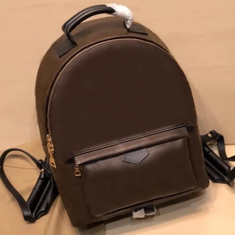 Om nieuwe dames tassen portemonnee Palm Springs Europe te kwaliteiten, merkontwerpers luxe N41612 Damier Cobal Mens Backpacks Mini Perfect Quality School