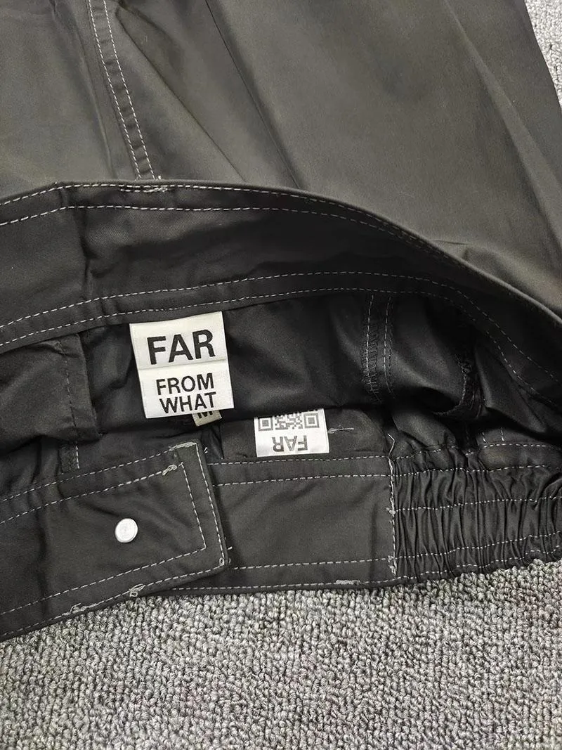 70枚セット メンズパンツfar Archiveズボンサイドラミネートジッパーステッチメンズ女性1 1高品質の通り機能オーバーオール ペアウォッチ Pelangi Sch Id