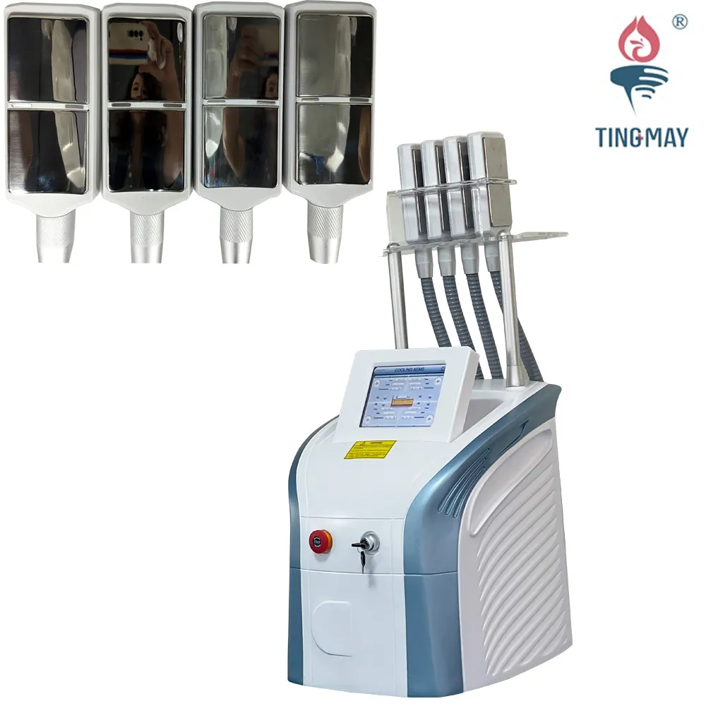 infrared and freezing electric muscle stimulating cryolipolysis machine