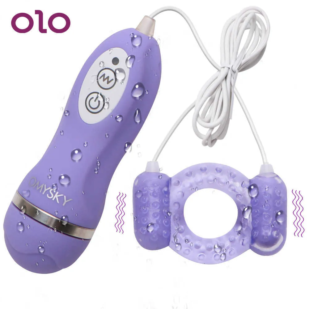 OLO Jump Egg Vibrate Penile Ring Male Sex Toy Rechargeable TPE Material  from Dhgate Vibrators - price 31.53
