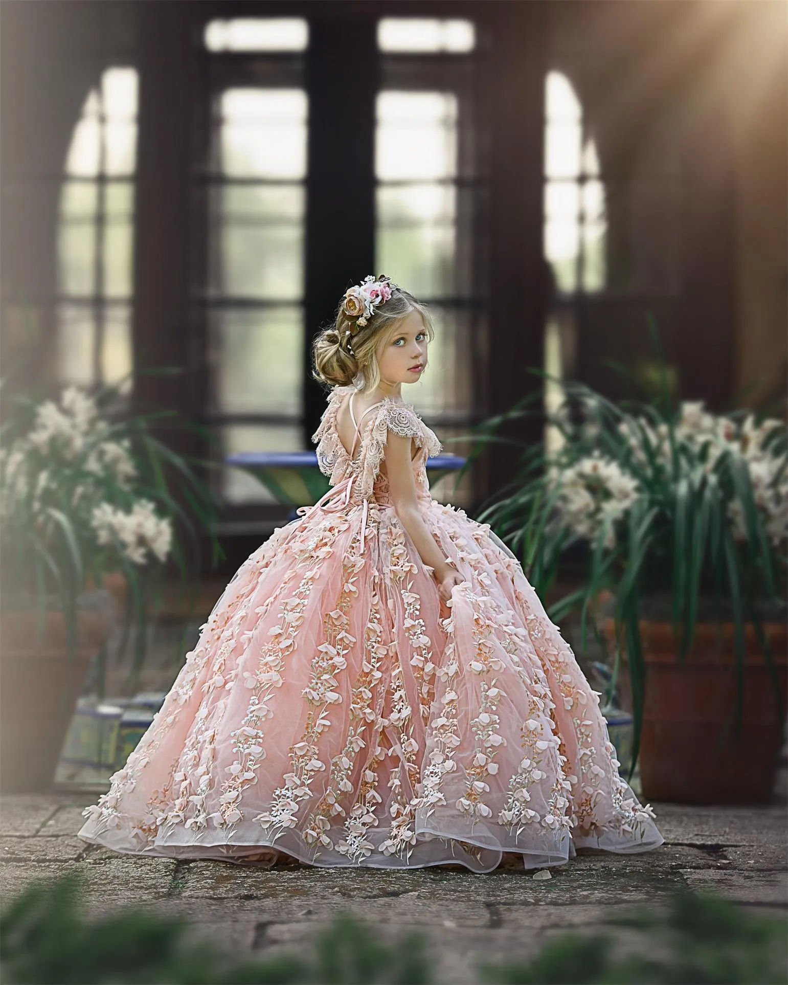 Princess procurei barbie gown for girls