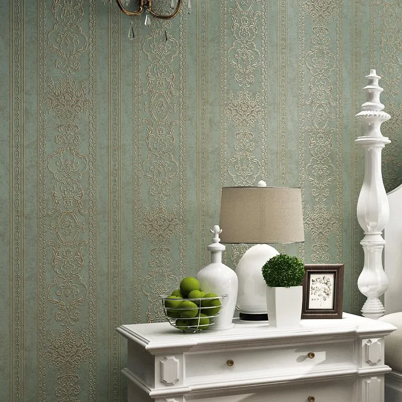 日本割 壁紙の壁スタイルの家の改善3dアメリカの垂直縞模様の壁紙ロール織ルームのための不織布の花 東京通販サイト Nimark Ru