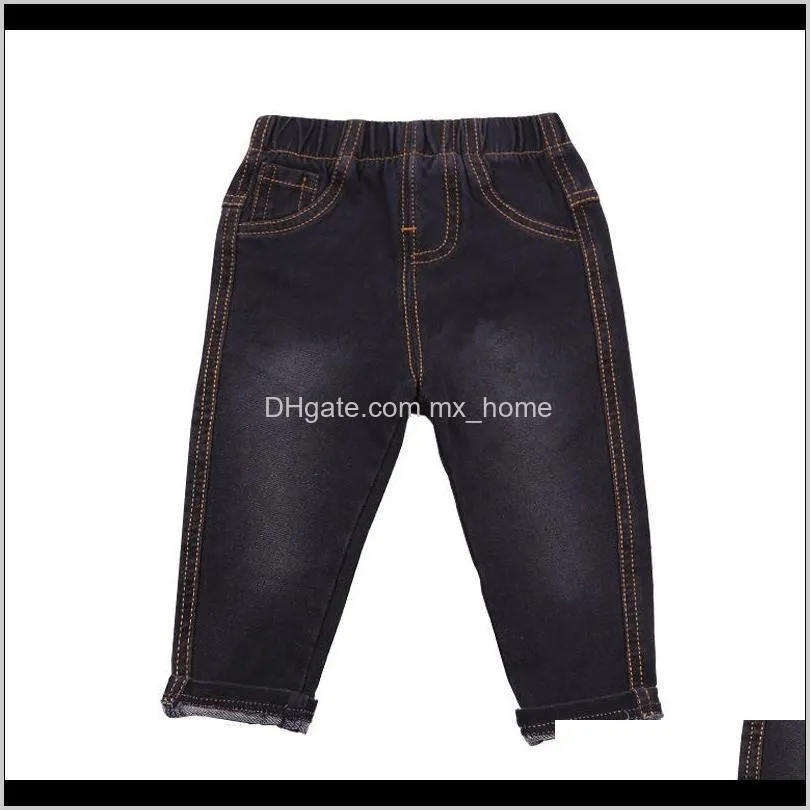 kindstraum kids 4 colors jeans spring & summer style fashion denim pants cottontrousers for baby boys & girls, mc117 201204