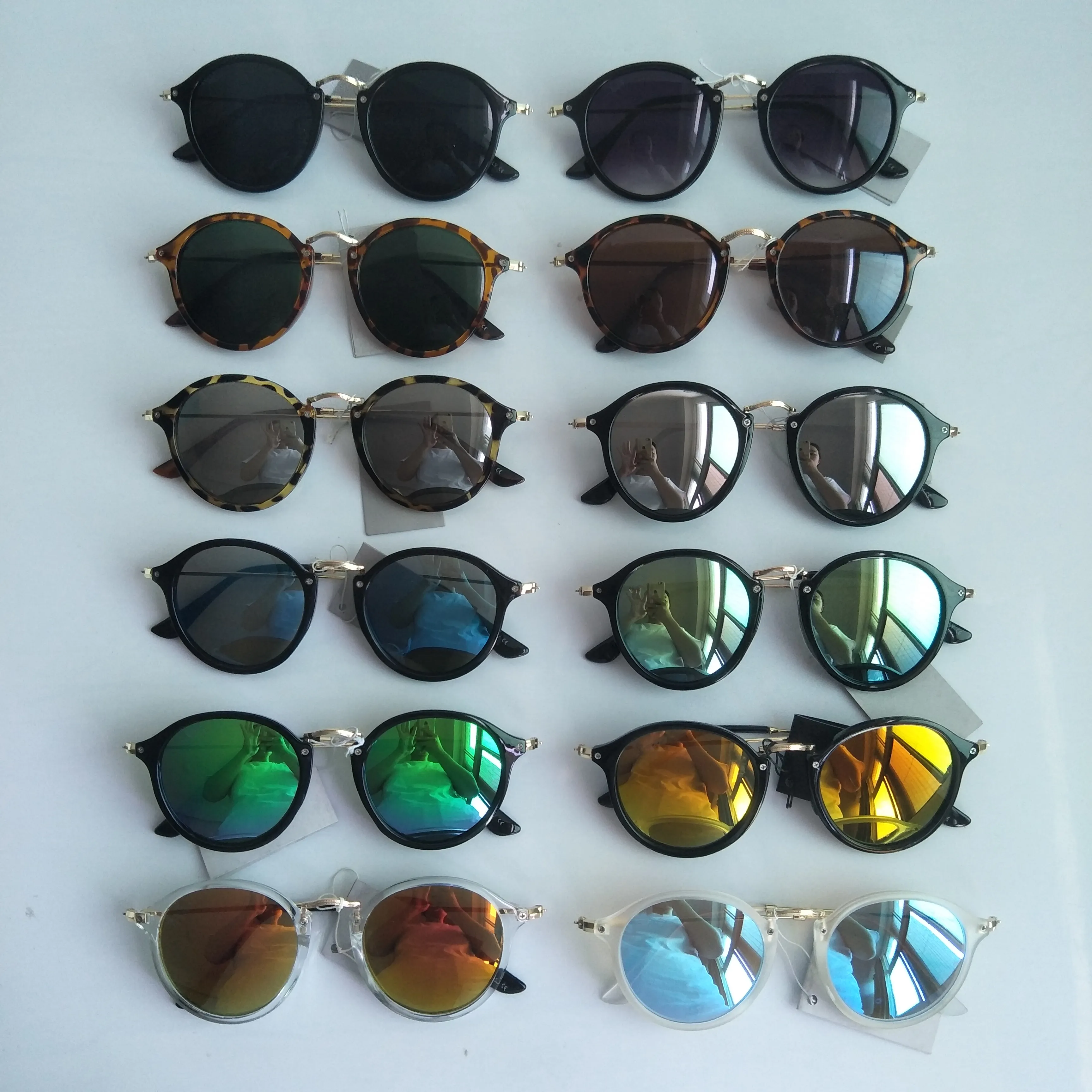 Fashion Man Woman Sunglasses Designer Classic Brand Sun Glasses Matt Leopard Gradient UV400 Lenses Eyewear 12 colors