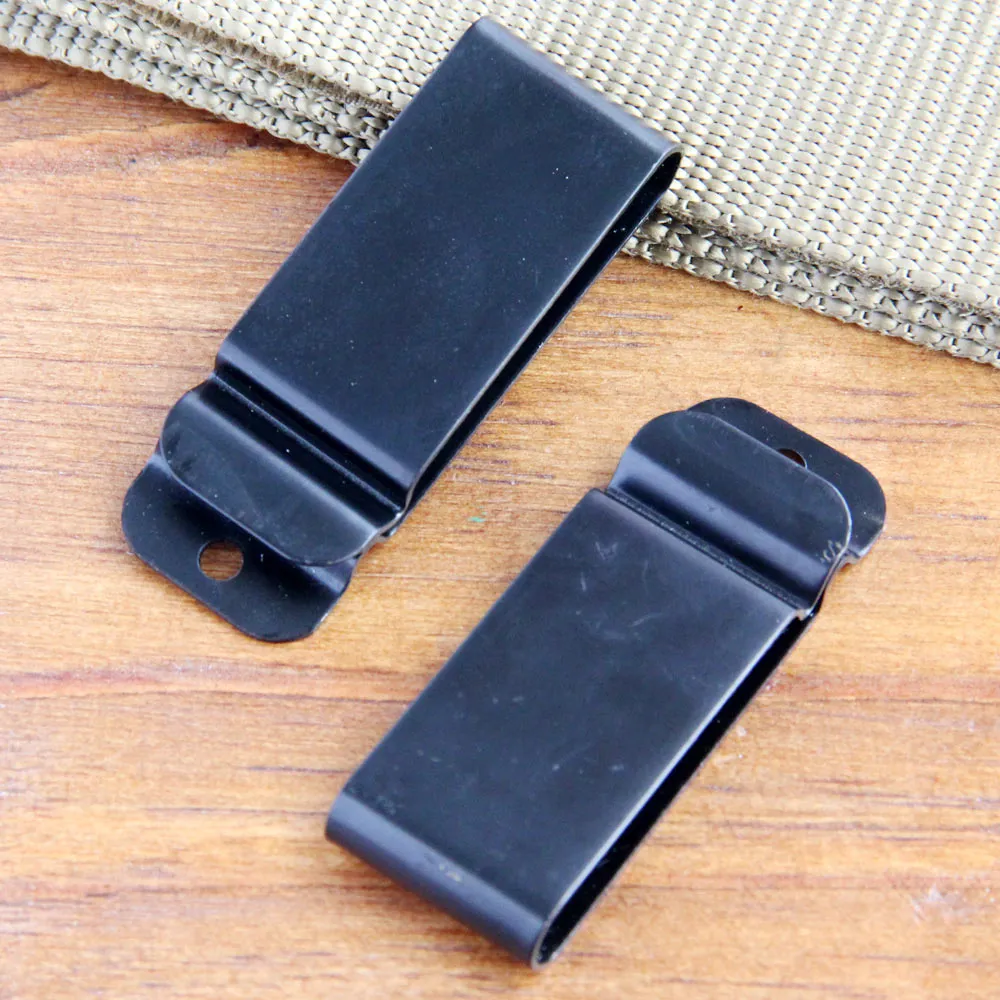 Black Kydex Holster Quick Clips Tactical Knife Sheath Gun Metal Belt Clip  Small Handy Spare Part From Qinggear, $8.04