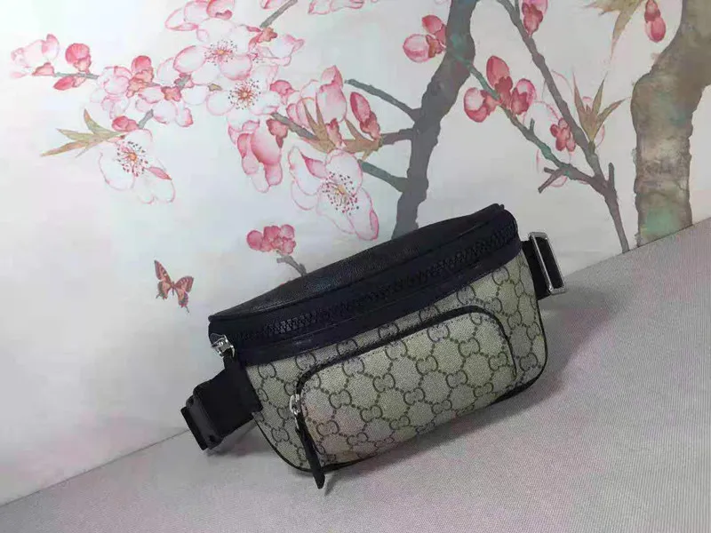 Sac de taille de concepteur Hommes Femmes Luxurys Designers Sacs de poitrine Sacs à bandoulière Sacs à bandoulière Sport Runner Fanny Pack Qualité originale Mode 2Colors Gletters 450946