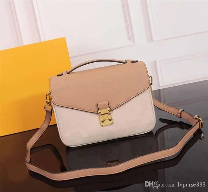 designer luxury handbag purse M￩tis M40780 L flower embossed pattern designer bags genuine leather shoulder crossbody L flower bag