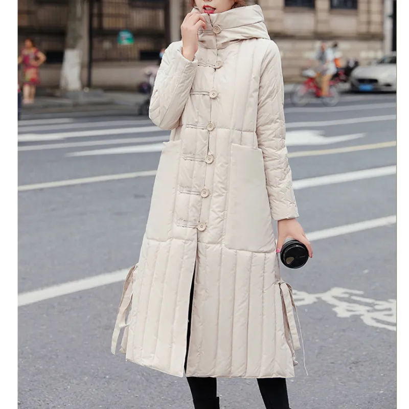 Abrigo Largo Mujer Invierno Abrigos Femeninos Y Chaquetas Parkas