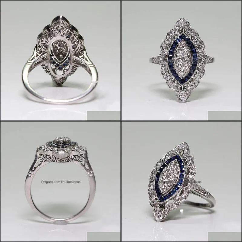 Topaz Sapphire 14K Gold Diamond Ring Engagement Peridot Gemstone Anillos De Bizuteria Ring for Women Garnet Bague 925 Jewelry Y1124