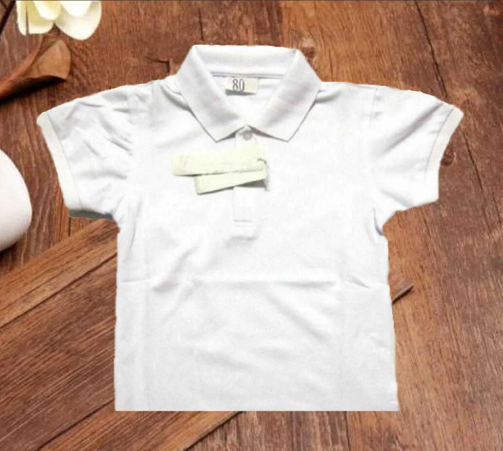 Polo d'été de styliste pour enfants, t-shirt pour garçons et filles, vêtements imprimés, chemisier pour enfants, t-shirt en coton pour garçons