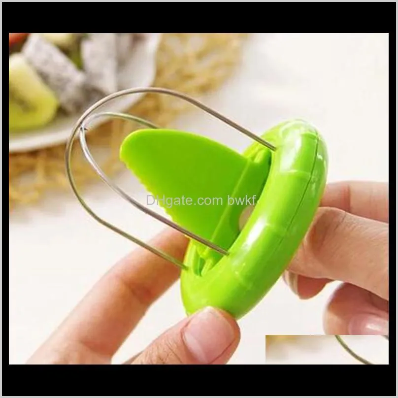 hot sale mini fruit kiwi cutter peeler slicer kitchen gadgets tools kiwi peeling tools for pitaya green