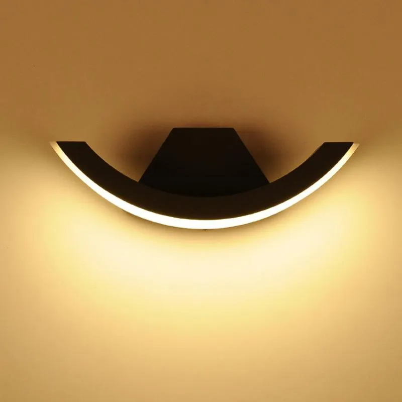 Lampade da parete per esterni 6PCS 10W Light LED Impermeabile Giardino IP65 Lampada da esterno Cortile Sconce