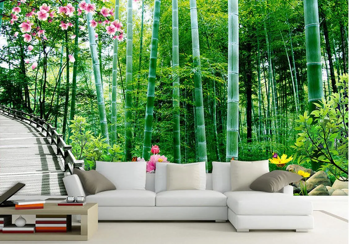 Custom Landscape Wallpaper - 3D Wall Murals for Living Room, Bedroom, TV  Background - Modern Home Decor, Easy Install, Papel de Parede from Dhgate  Wallpapers - price 26.14, image size:1128x789