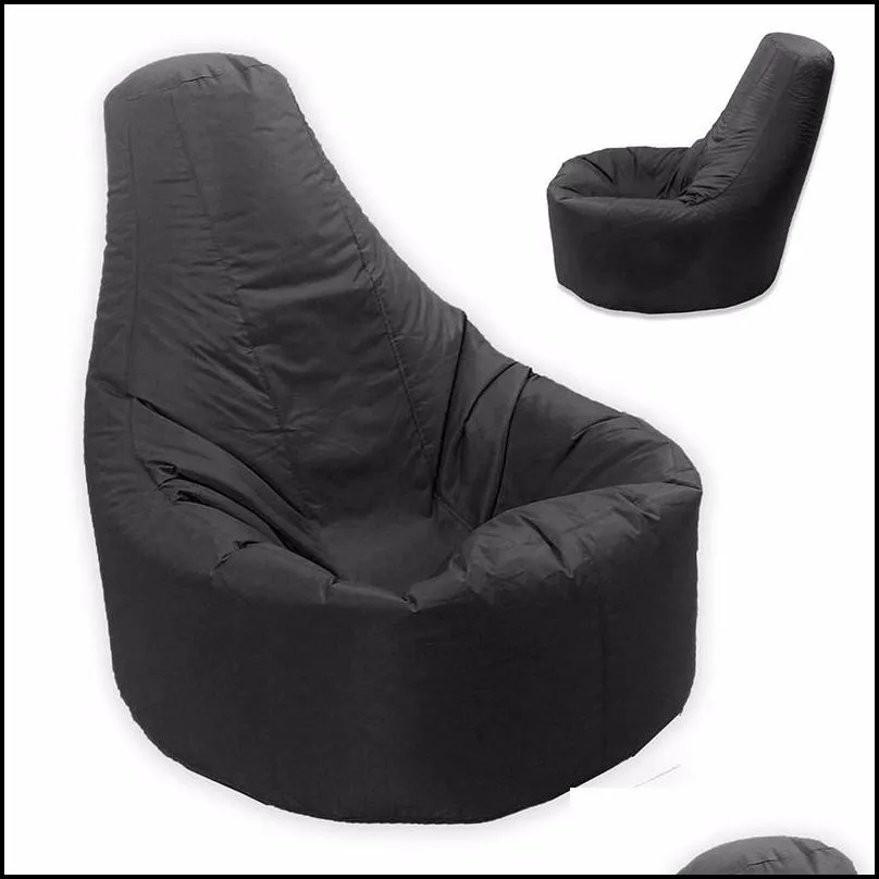 2019 New 1 Pcs Modern Gamer Solid Sofa Bag Bean Bag Garden Gaming Beanbag Outdoor Big Arm Chair Large Adult Single-seat Sofa