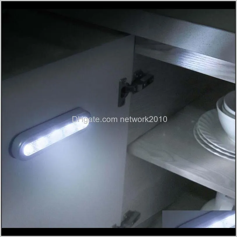 home kitchen strip light led wardrobe lamp without wiring closet cabinet lamp super bright safe power saving night light home decor