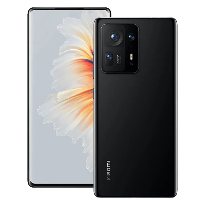 Origianl Xiaomi Mi Mix 4 5G Celular 8GB RAM 128GB 256GB ROM Snapdragon 888 Plus 108MP AI 4500mAh Cerâmica Android 6.67" Tela AMOLED Impressão digital ID Celular Inteligente