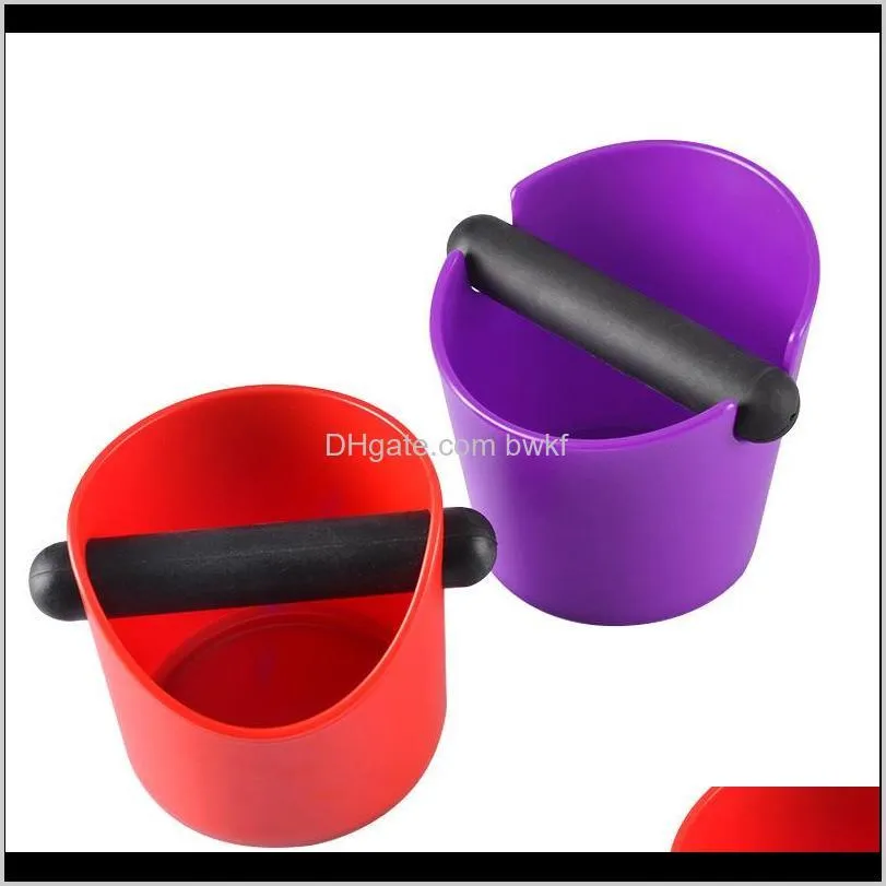coffee knock slag bucket antiskid household small fen zha he slag machine accessories coffee grounds bucket