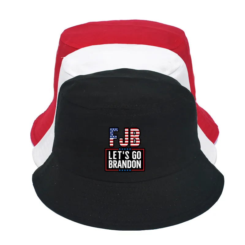 Fashion Let's Go Brandon Hat Cotton Spinning American FJB Beanie Fisherman Hat Outdoor Sun Cap