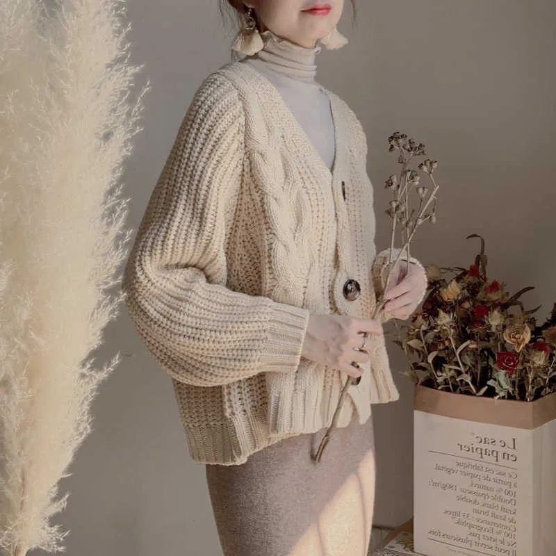 トップス y2k archive fake suede knit cardigan 3 y2k archive fake suede knit cardigan 3 H.SA Winter Women Cardigans