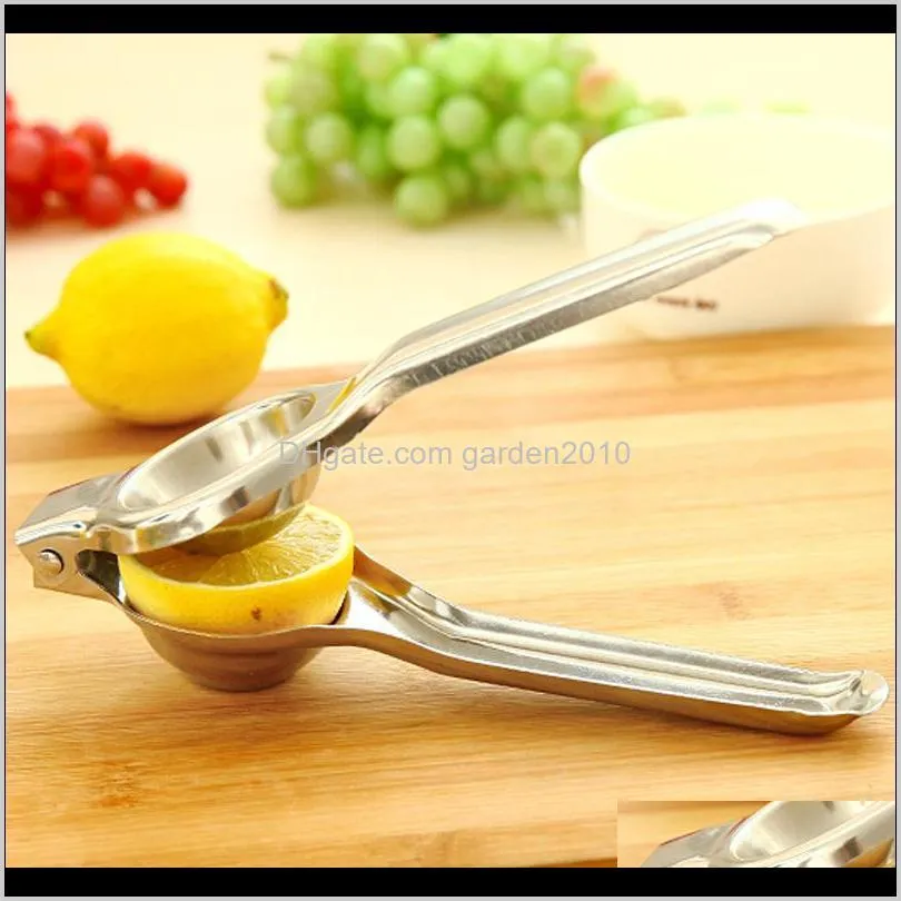 wholesale stainless steel citrus fruit squeezer manual orange juicer kitchen tools lemon juicer orange squeezer wb1820