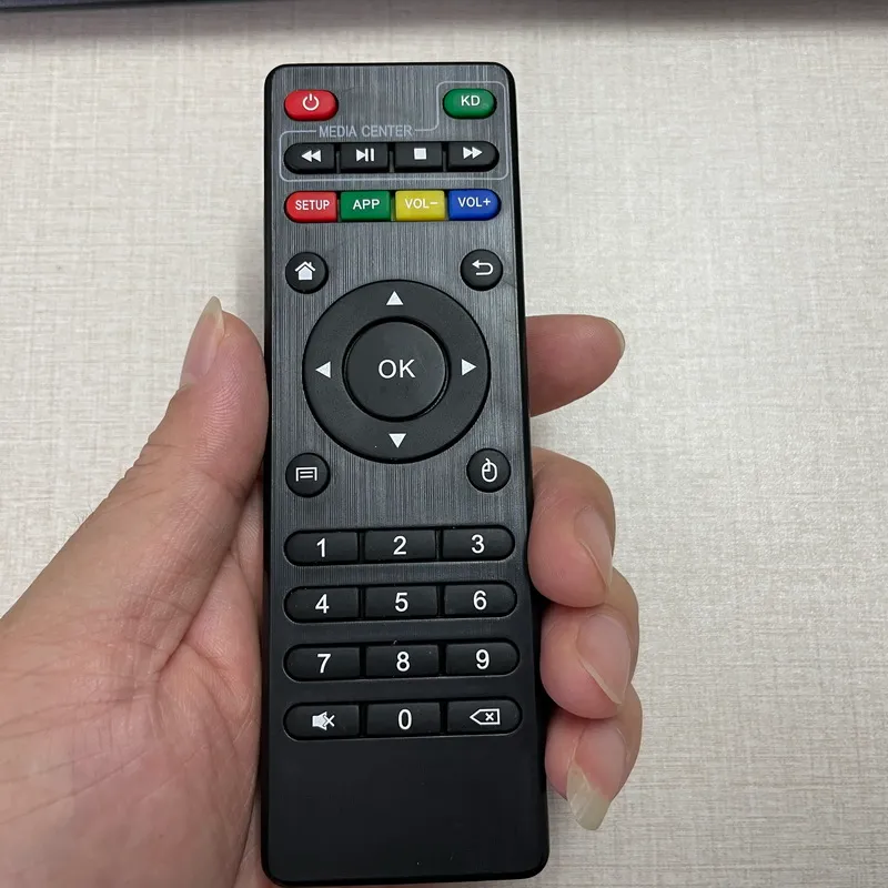 X96Q Mi Tv Box Stick With IR Remote Control Smart & Original Set Top