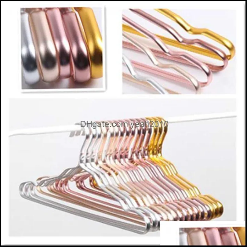 Hangers & Racks 10PCS Adult Clothes Hanger Non-Slip Hanging Organizer Household Windproof Drying Rack Store Display Clothing