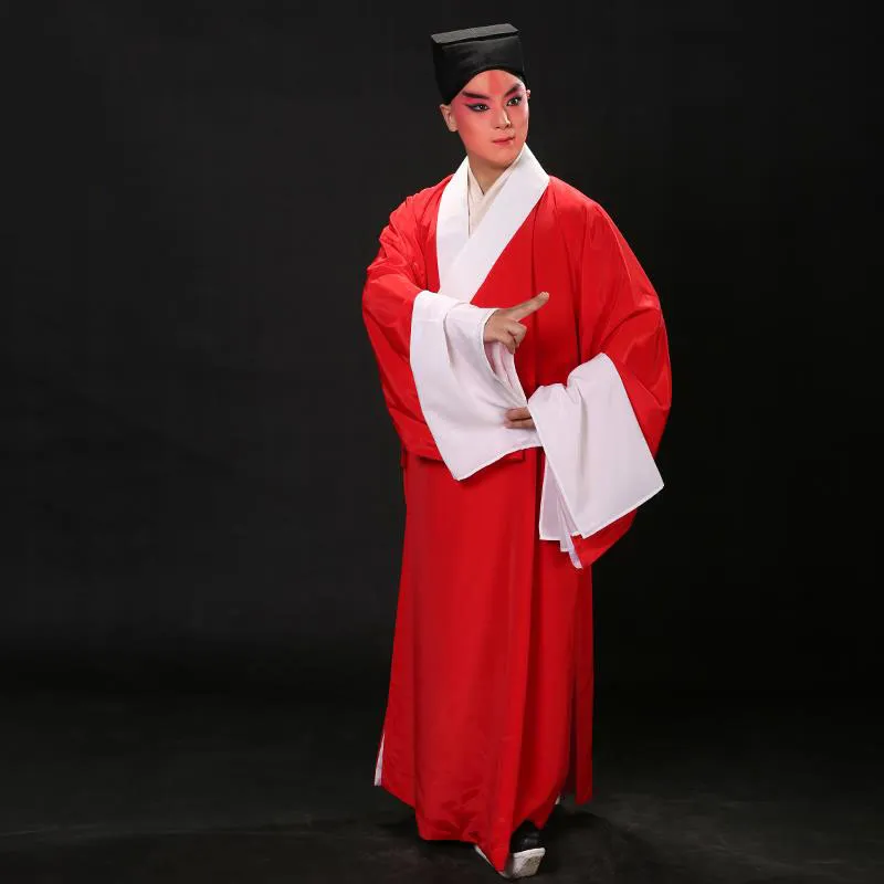 Costume da opera tradizionale cinese Abito da spettacolo da uomo Abito drammatico Cosplay Abbigliamento antico Abbigliamento classico da palcoscenico maschile hanfu