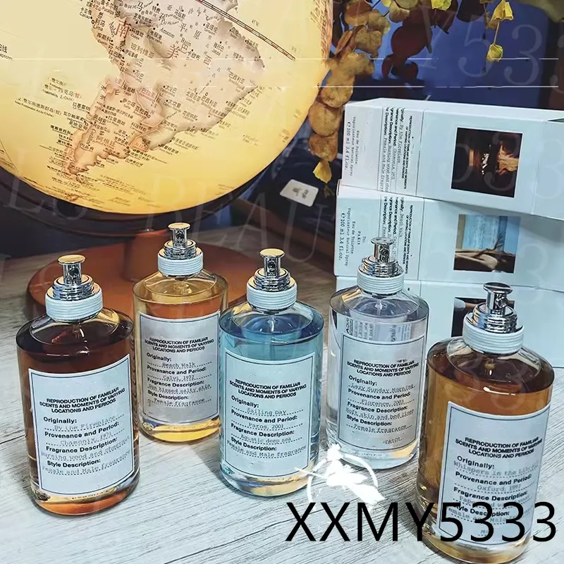 SATIŞ!!! Unisex Kadın Parfüm 100 ml Fragrance Edt Paris Parfümler Köln Caz Kulübü Şömine Tarafından Plaj Yürüyüşü 12 Koku Koku Maison Sprey En Kaliteli