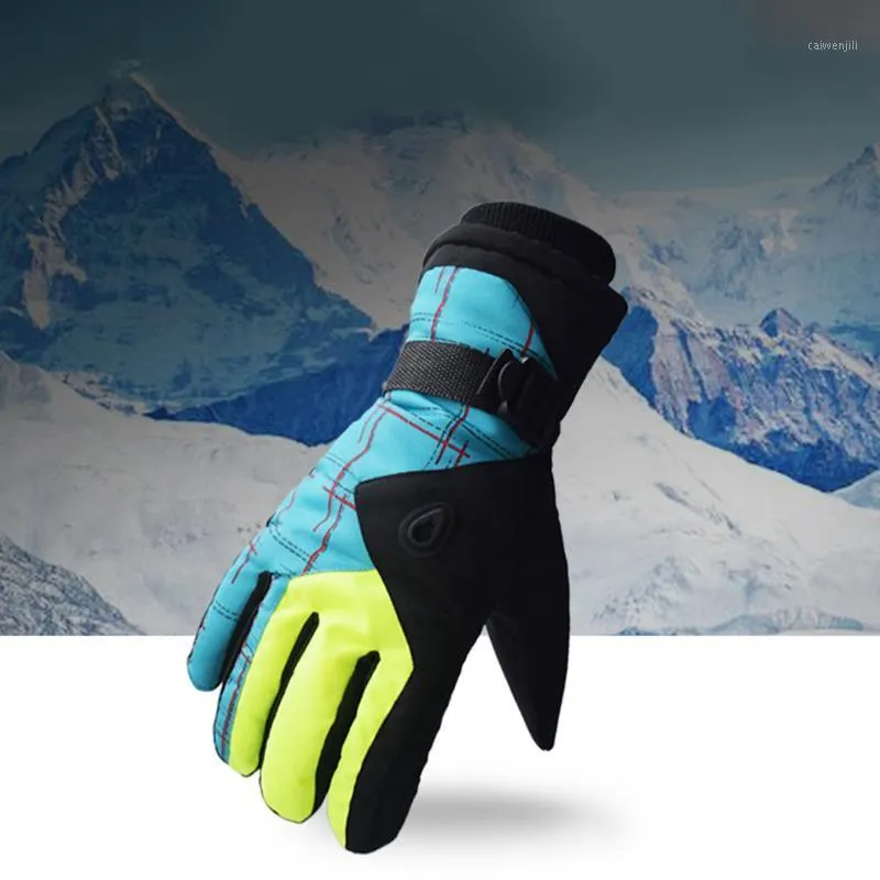 Gants de Ski 1 paire hiver écran tactile neige chaud anti-dérapant étanche thermique moto Snowboard mitaines pour homme femmes